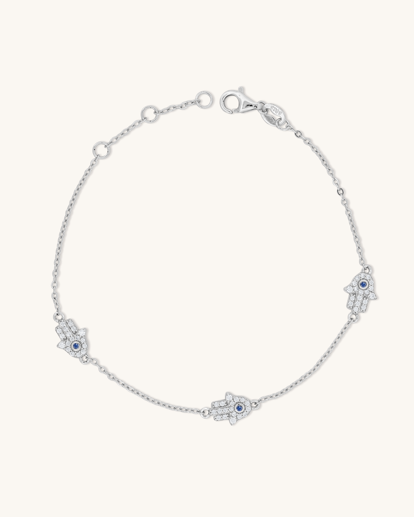 3 Hamsa Hand Bracelet