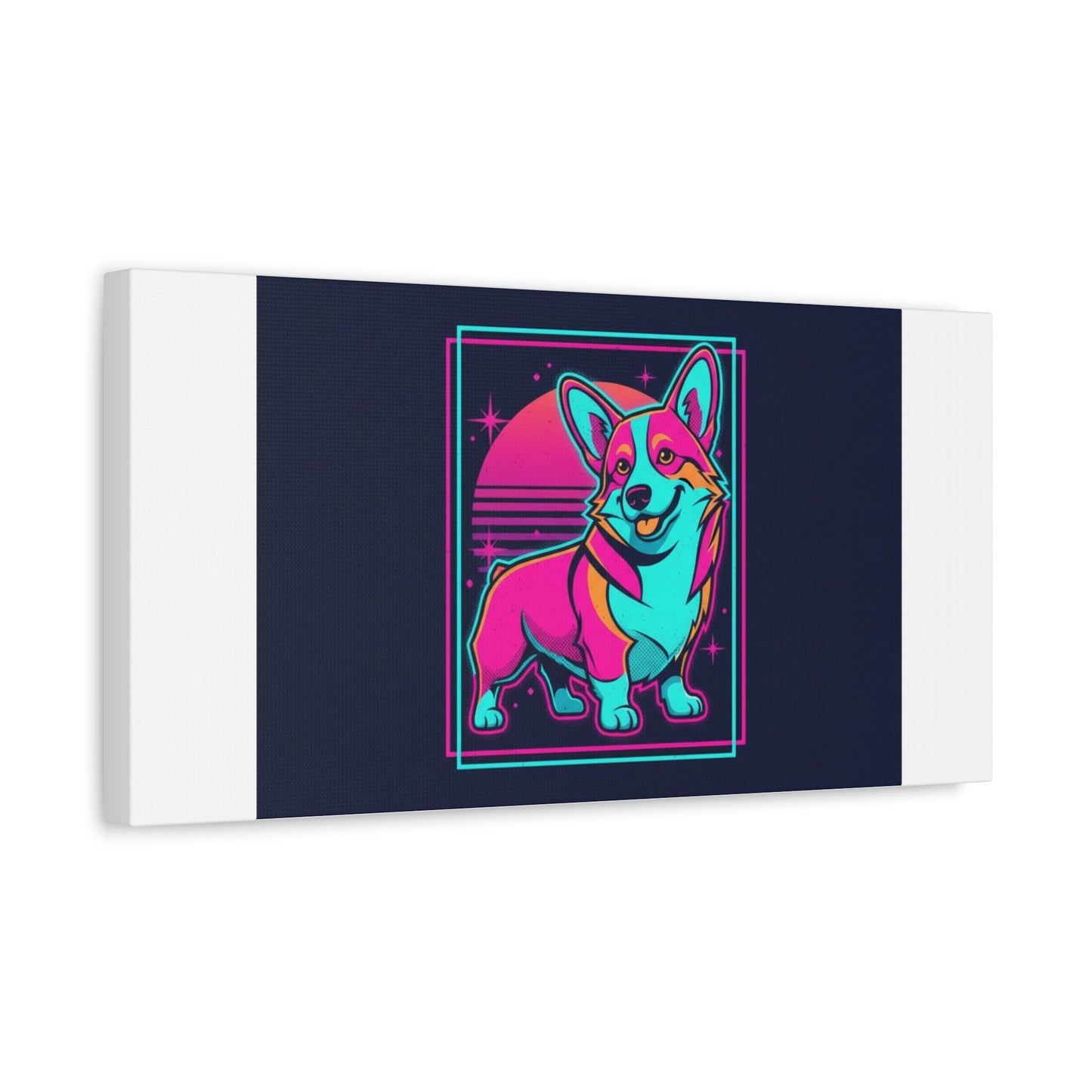 Platonic Love Corgi Canvas | Friendship Valentine, Galentine’s Wall Art