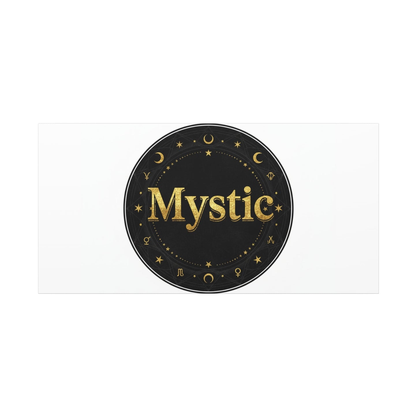 Mystic Circle tarot poster | occult type, esoteric print