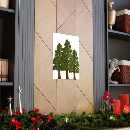 Coastal Redwood Print – Unframed Wall Art