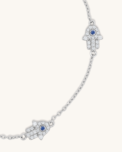 3 Hamsa Hand Bracelet