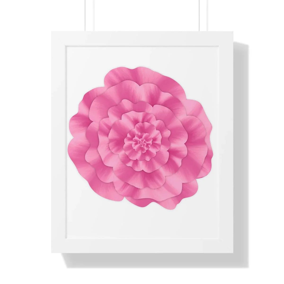 Peony Framed Print – Botanical Wall Art