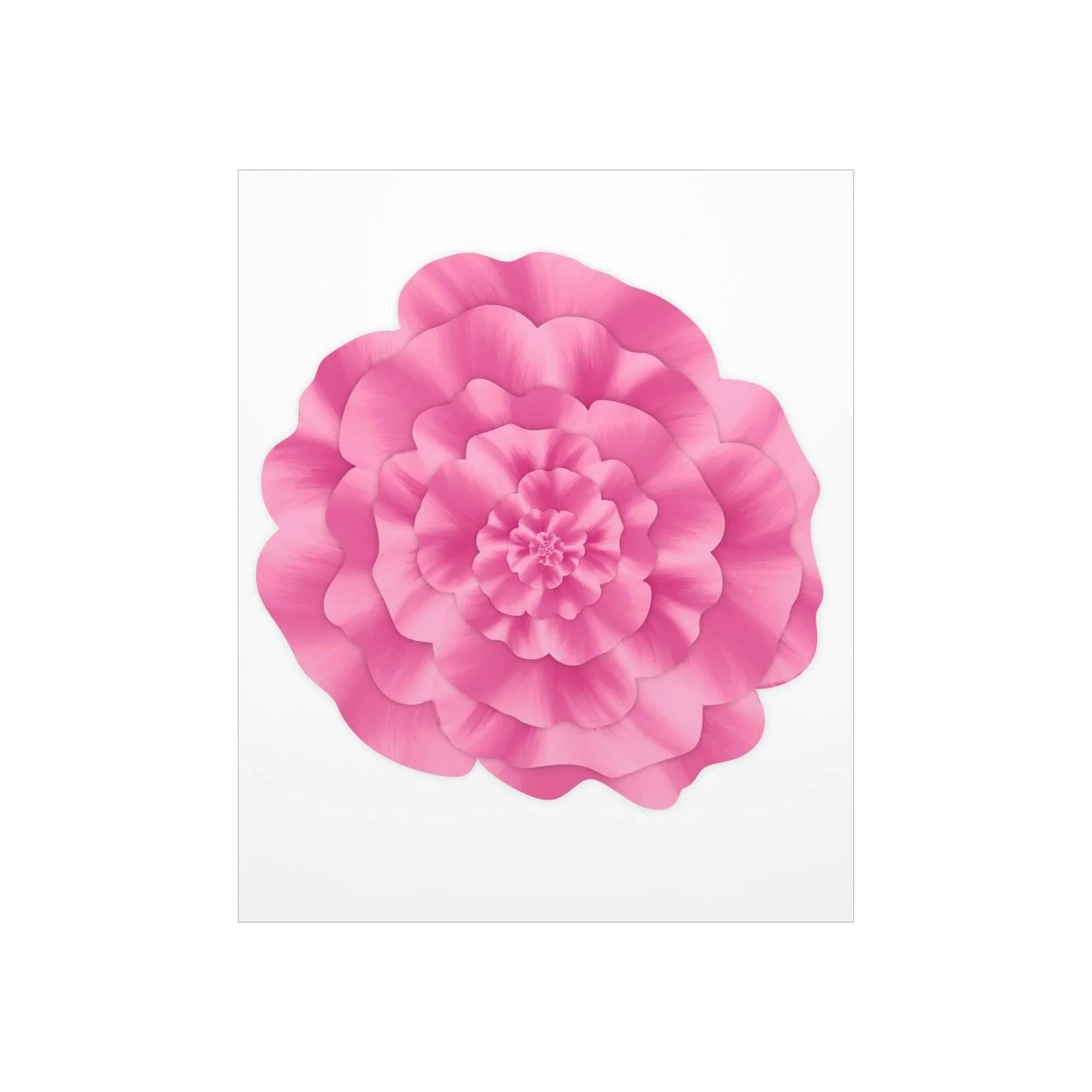 Peony Botanical Print – Unframed Wall Art