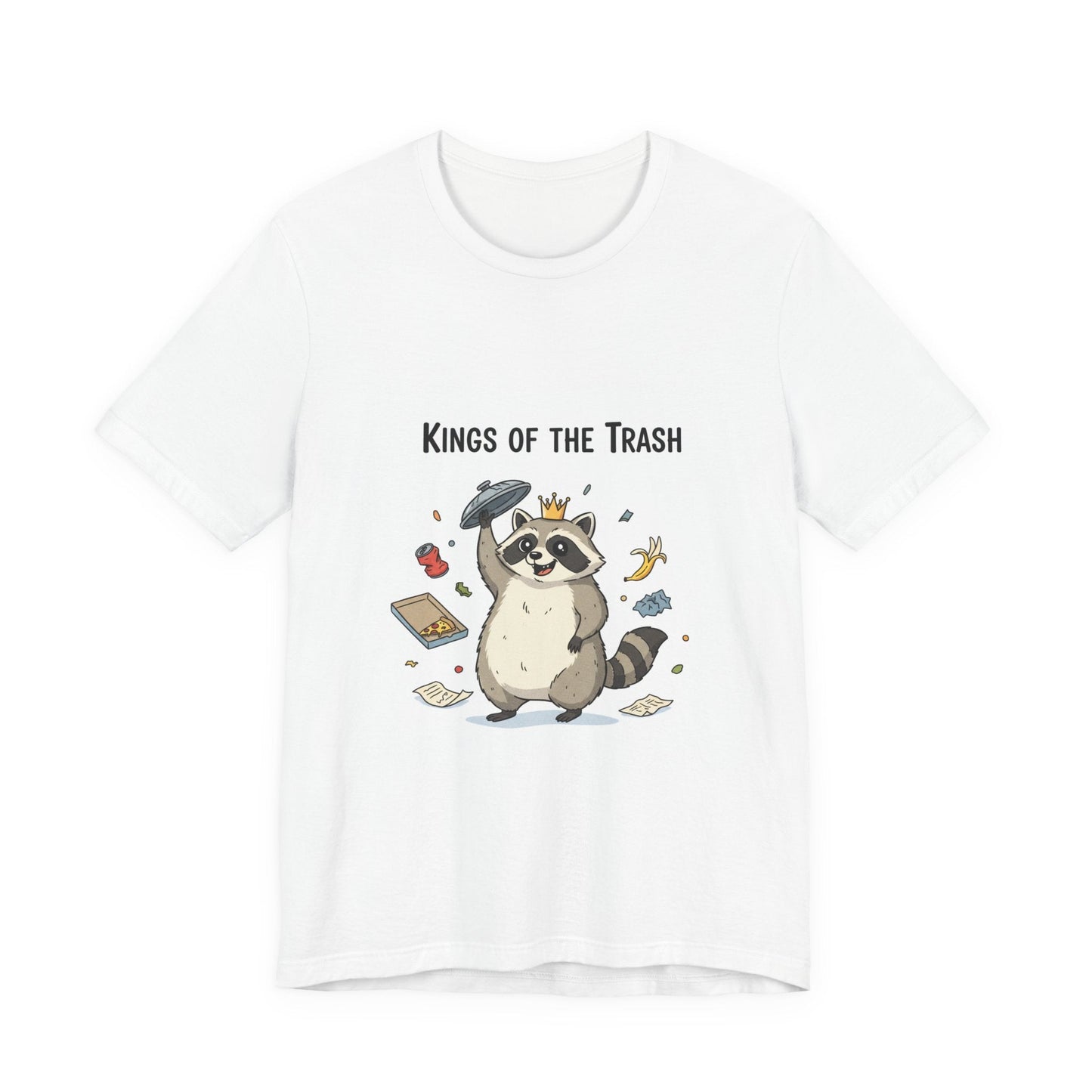 Kings of the Trash Raccoon Tee | trash panda, raccoon doodle