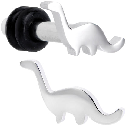 Brontosaurus Dinosaur Single Flare Plug Set 14G to 4G
