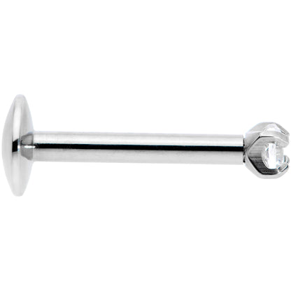 16G 5/16 2mm CZ G23 Titanium Internally Threaded Labret