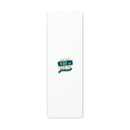 4AM Club New Year Graphic Canvas | Holiday Party Novelty, Festive New Year Decor