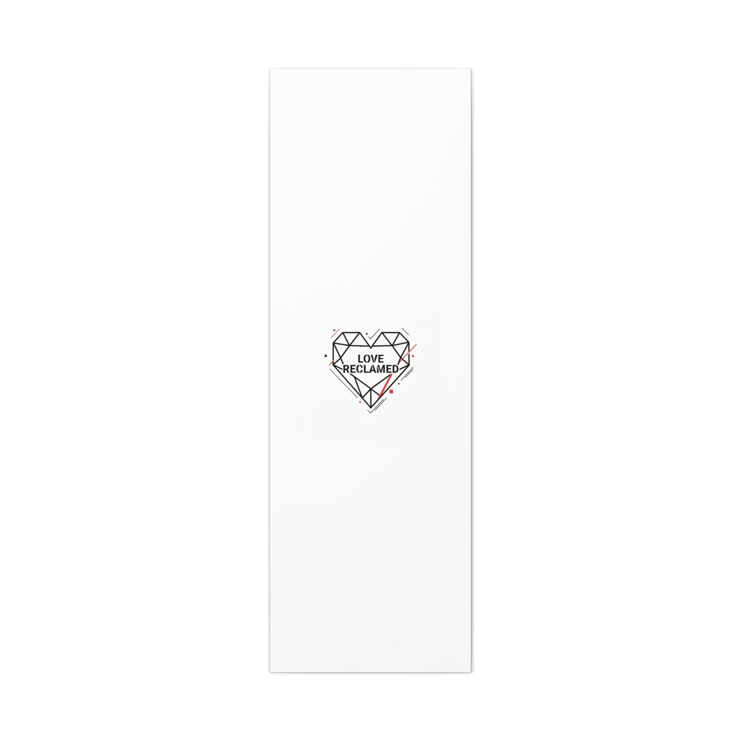 Love Reclaimed Canvas | modern heart design, minimalist love icon