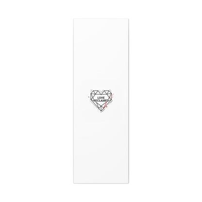 Love Reclaimed Canvas | modern heart design, minimalist love icon