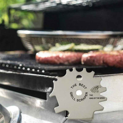 Grill cleaning brush