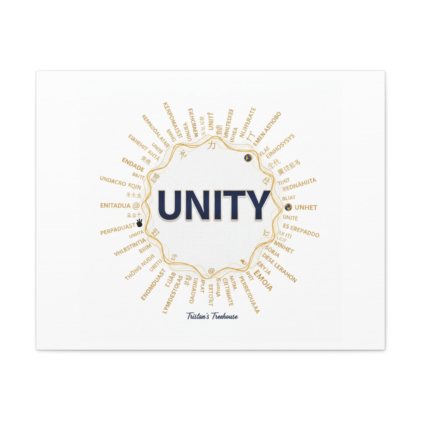 UNITY Canvas, Matte Stretched 1.25" | Dry January sober curious decor