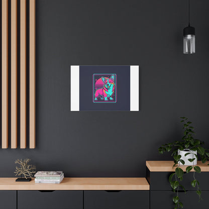 Platonic Love Corgi Canvas | Friendship Valentine, Galentine’s Wall Art