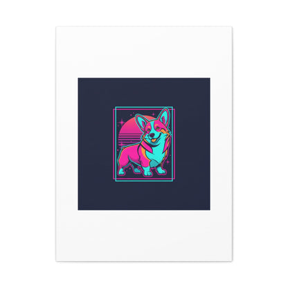 Platonic Love Corgi Canvas | Friendship Valentine, Galentine’s Wall Art