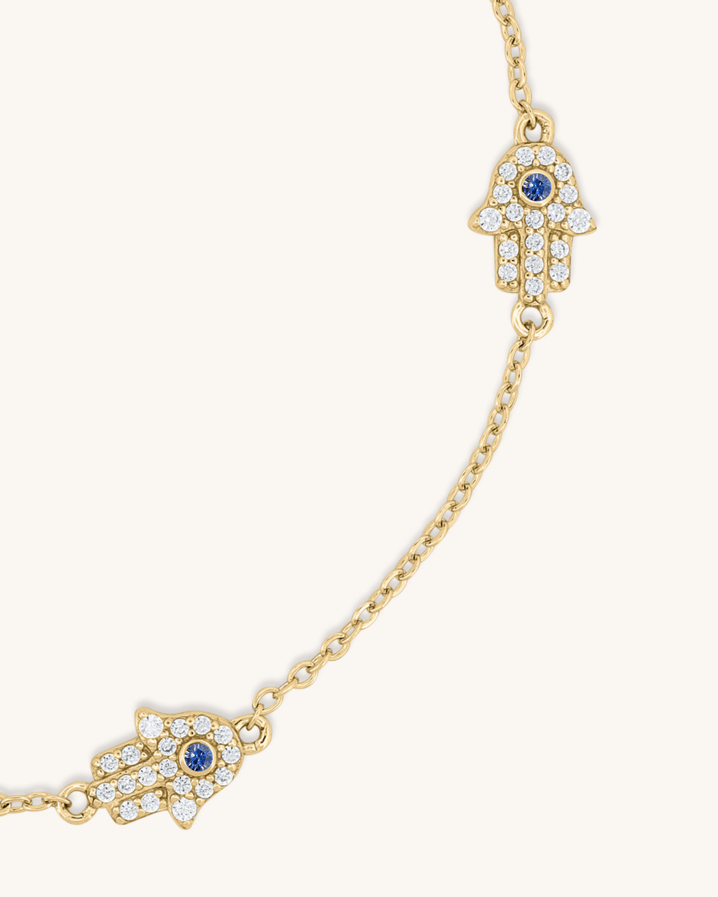 3 Hamsa Hand Bracelet