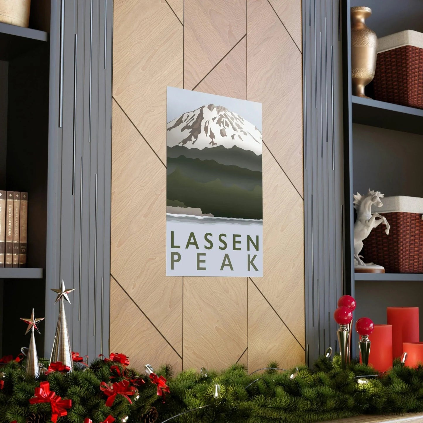 Lassen Peak Print – Unframed Wall Art