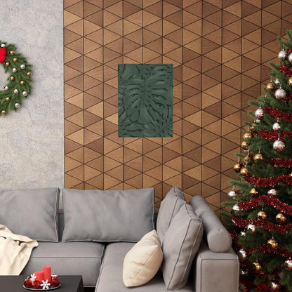 Deep Green Monstera Botanical Print – Unframed Wall Art