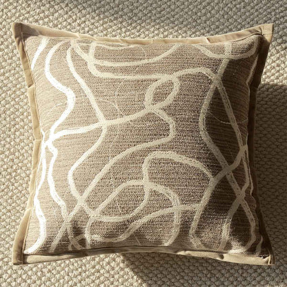 Mid-century Modern Light-luxury Sofa Throw Pillow With A Premium Feel Bed Waist Cushion Cover