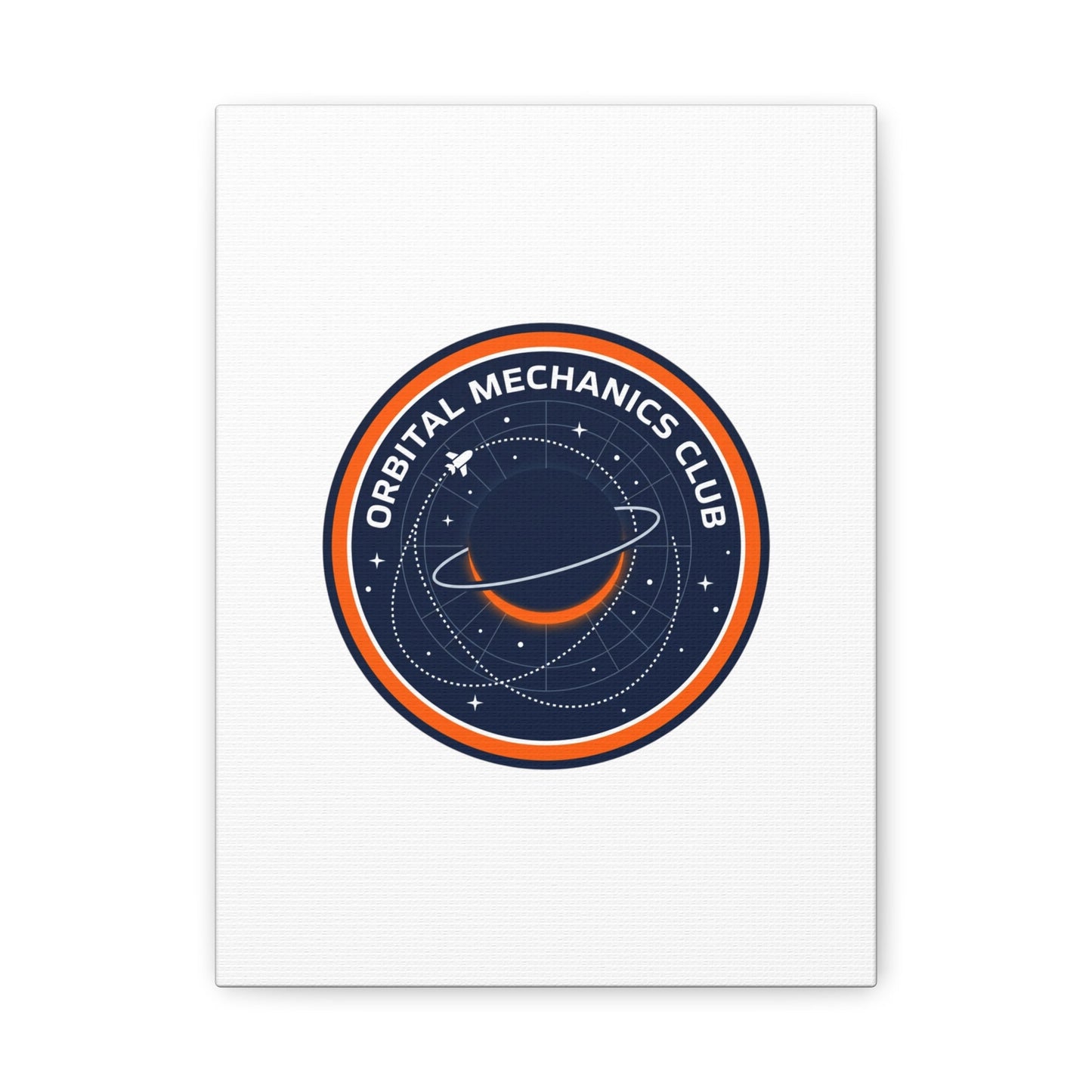 Orbital Mechanics Club Canvas | mission patch, space science