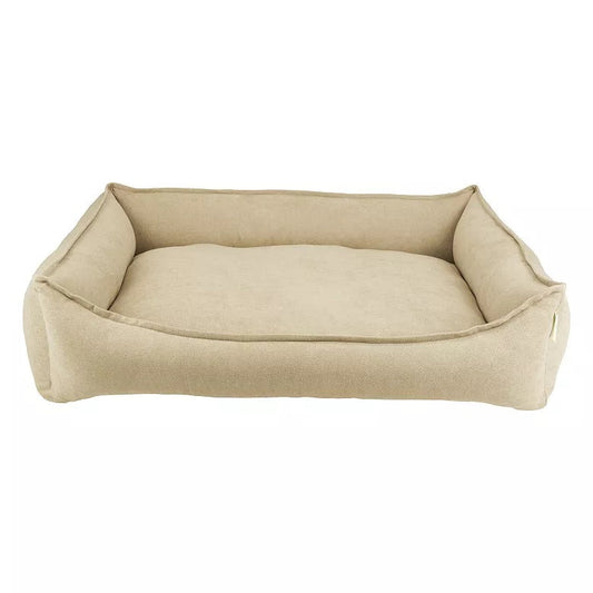 Arlee Sandy Ortho Lounger Dog Bed Tan Small