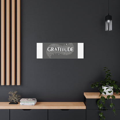 Gratitude Wall Art Matte Canvas | Tiny Treats, sweet uplifting print