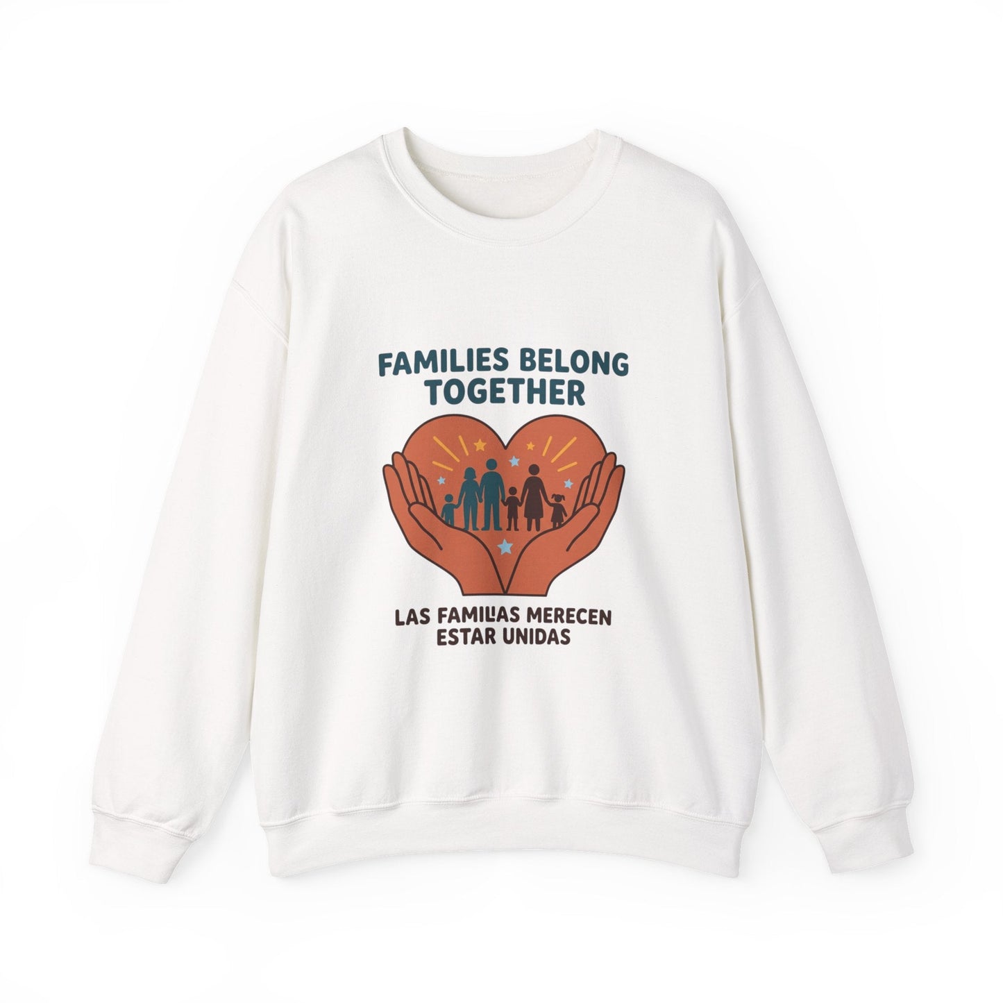 Families Belong Together Sweatshirt | family unity, solidaridad, immigrant rights
