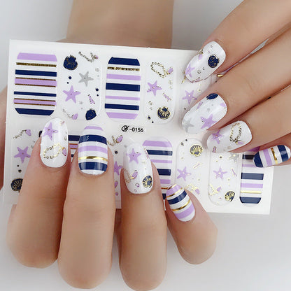 Imitation Nail Art Stickers 3D Hot Nail Stickers