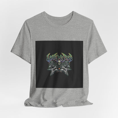 Love My Dog T-Shirt | Rock & Roll Dog Mom Dad Graphic Tee