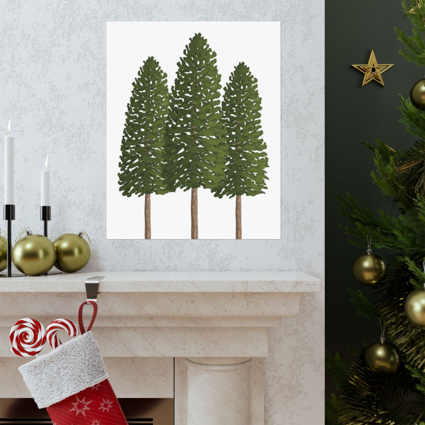 Ponderosa Pine Print – Unframed Wall Art