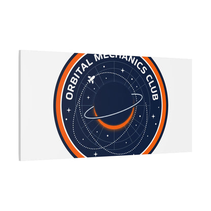 Orbital Mechanics Club Canvas | mission patch, space science
