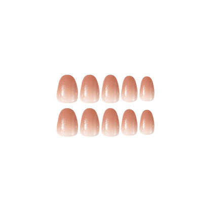 Wear Gradient Glitter Nail Art