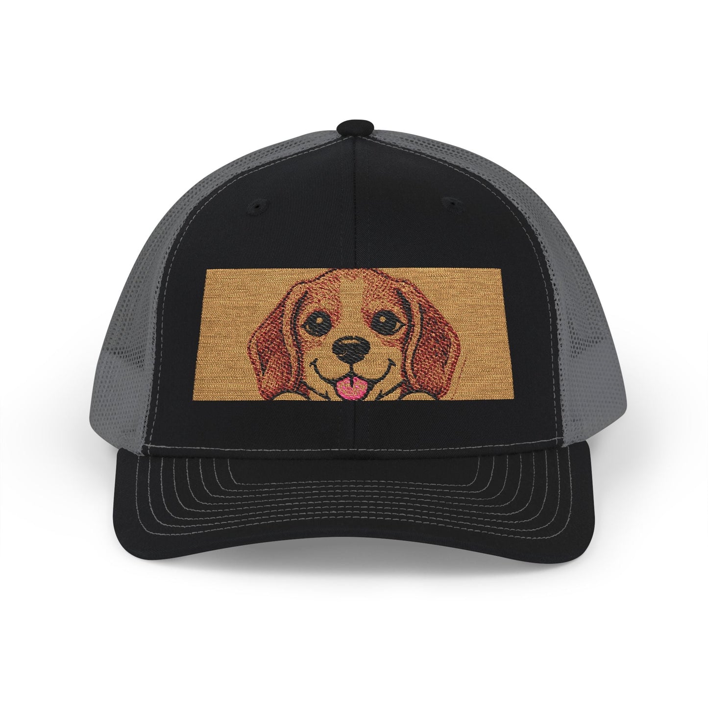 Golden Dog Meme Embroidered Trucker Hat