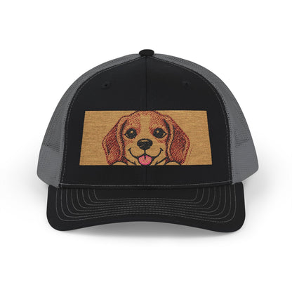 Golden Dog Meme Embroidered Trucker Hat