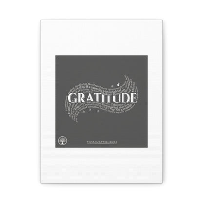 Gratitude Wall Art Matte Canvas | Tiny Treats, sweet uplifting print