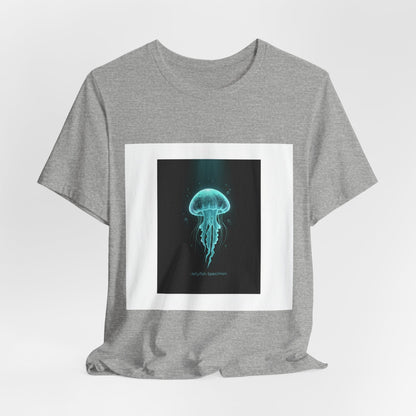 Jellyfish Specimen T-Shirt | Bioluminescent Deep Sea Graphic Tee