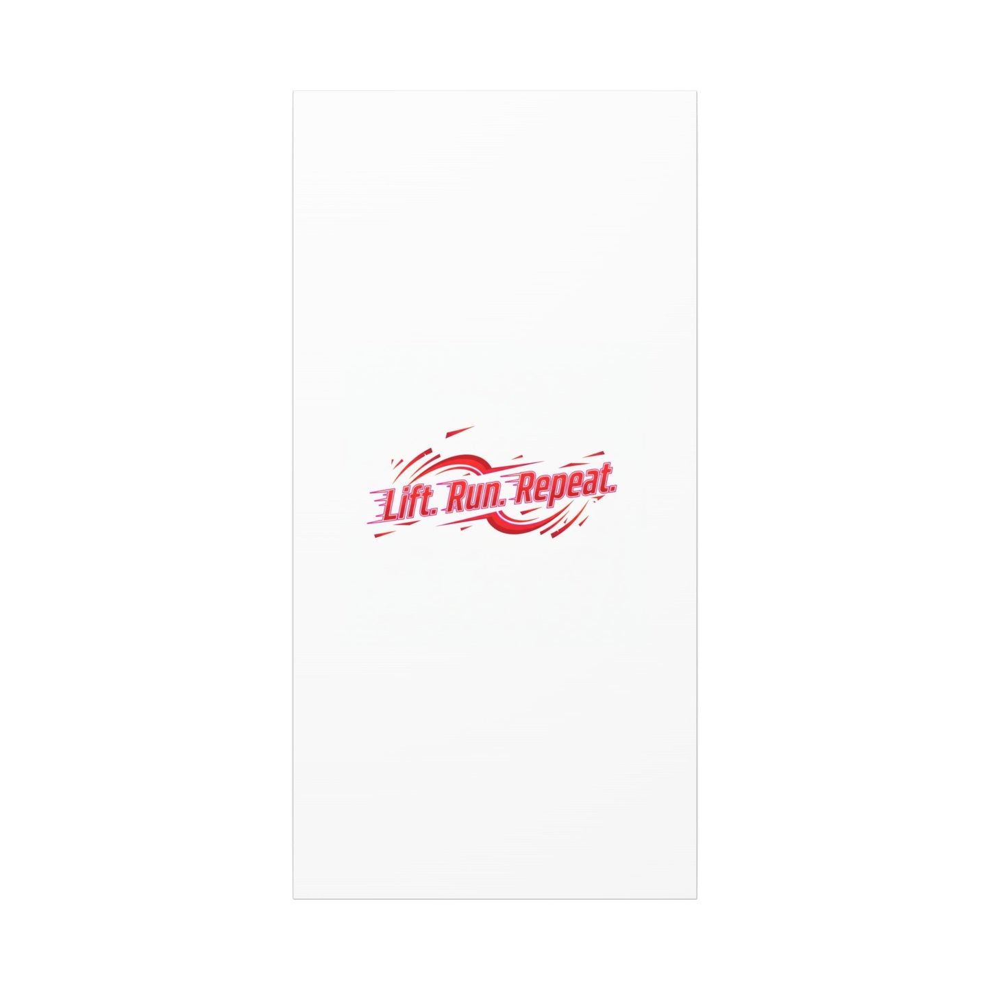 Lift Run Repeat Canvas | Fitness Wall Art, Gym Motivation
