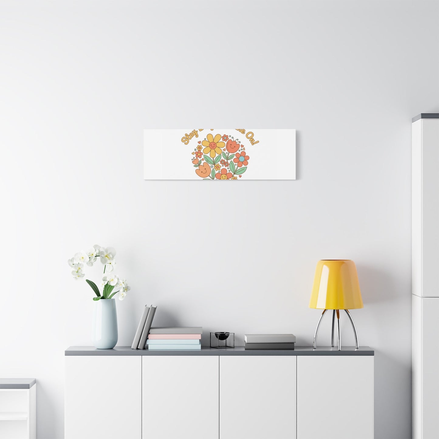 Stay Bright Shine On Canvas | Hopecore, Radical Optimism Wall Art