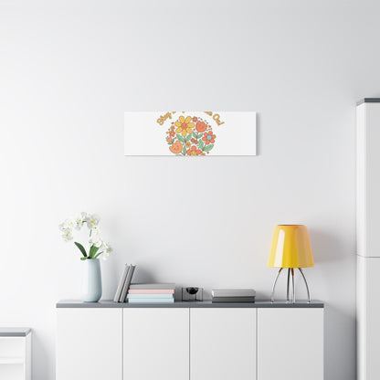 Stay Bright Shine On Canvas | Hopecore, Radical Optimism Wall Art