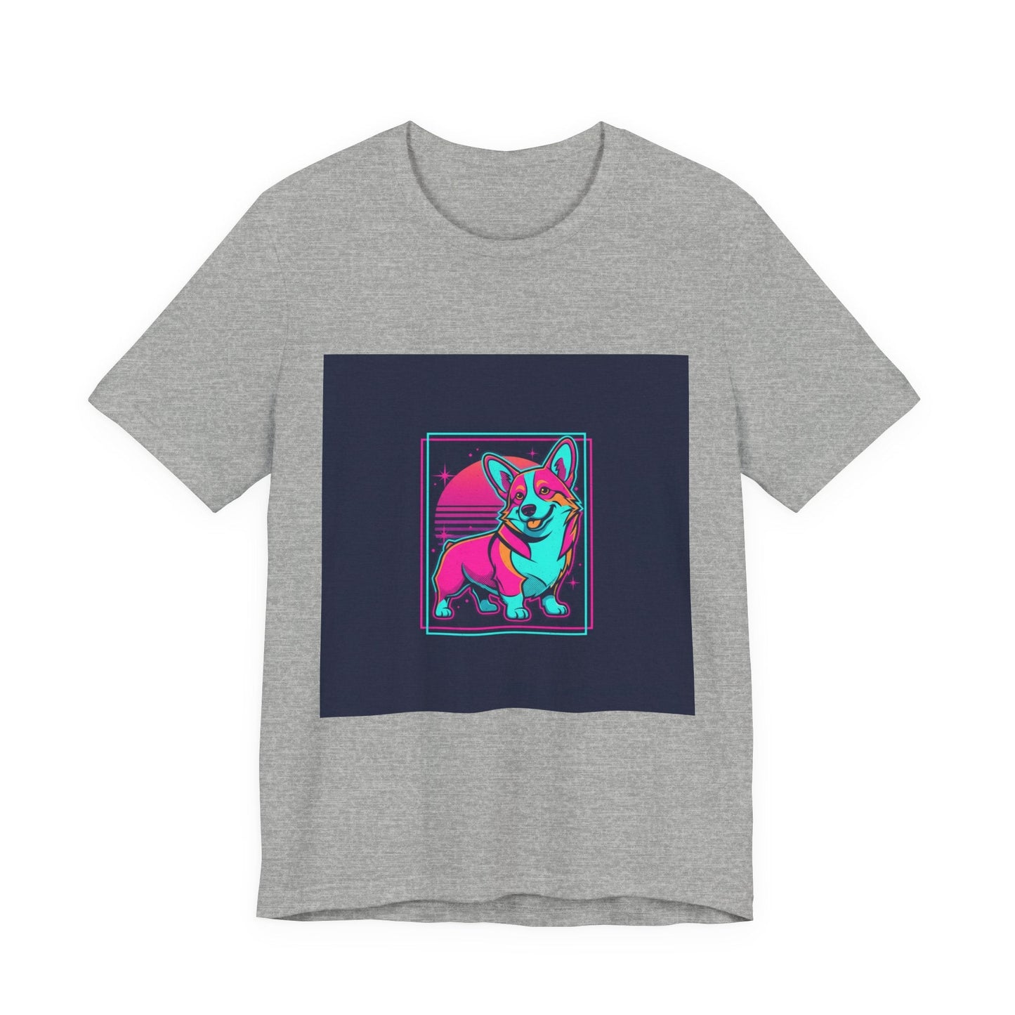 Corgi Pop Art Tee | friendship Valentine, platonic love