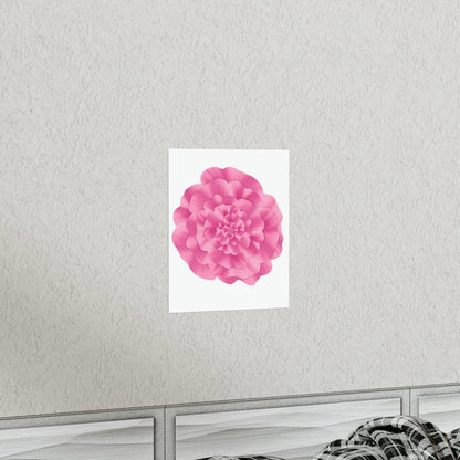 Peony Botanical Print – Unframed Wall Art