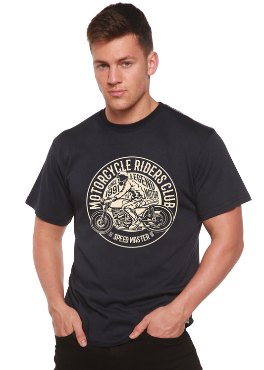 Motorcycle Riders Club Men's Bamboo Viscose/Organic Cotton Short Sleeve Graphic T-Shirt
