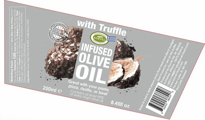 KORVEL Greek Extra Virgin Olive Oil with Truffle - 8.45 fl oz