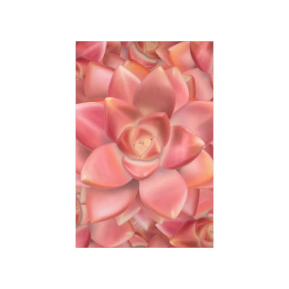 Graptosedum California Sunset Succulent Pattern Botanical Print – Unframed Wall Art