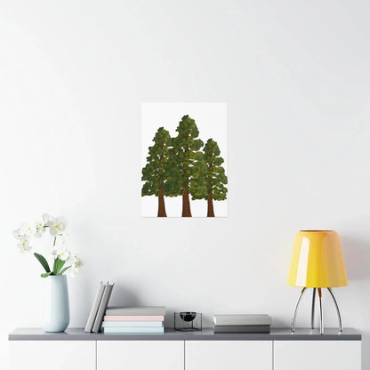 Coastal Redwood Print – Unframed Wall Art