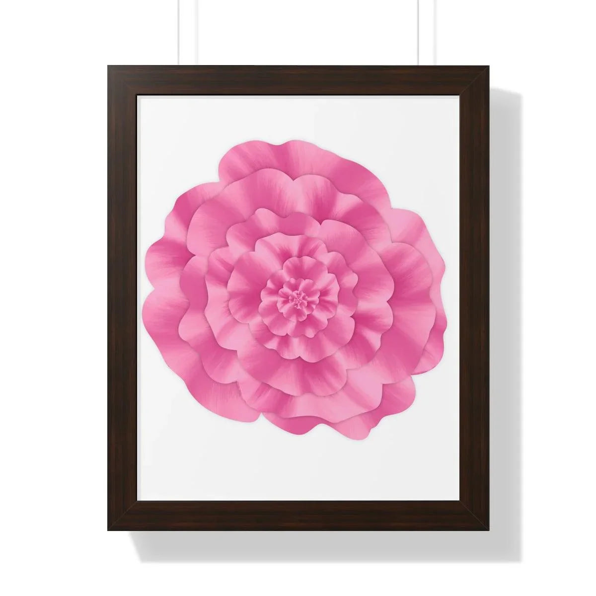 Peony Framed Print – Botanical Wall Art