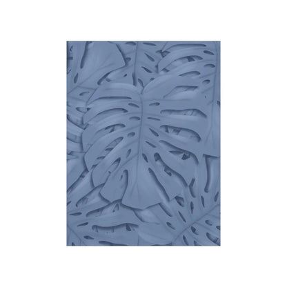 Blue Monstera Botanical Print – Unframed Wall Art