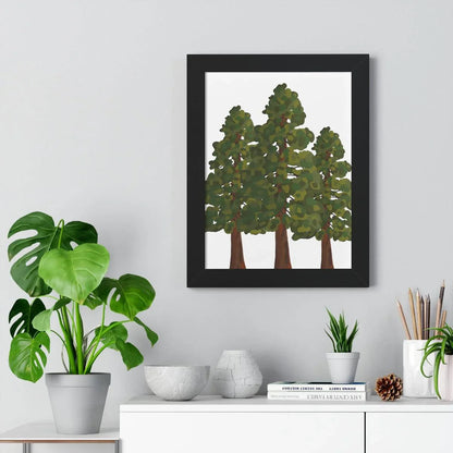 Coastal Redwood Framed Print – Wall Art
