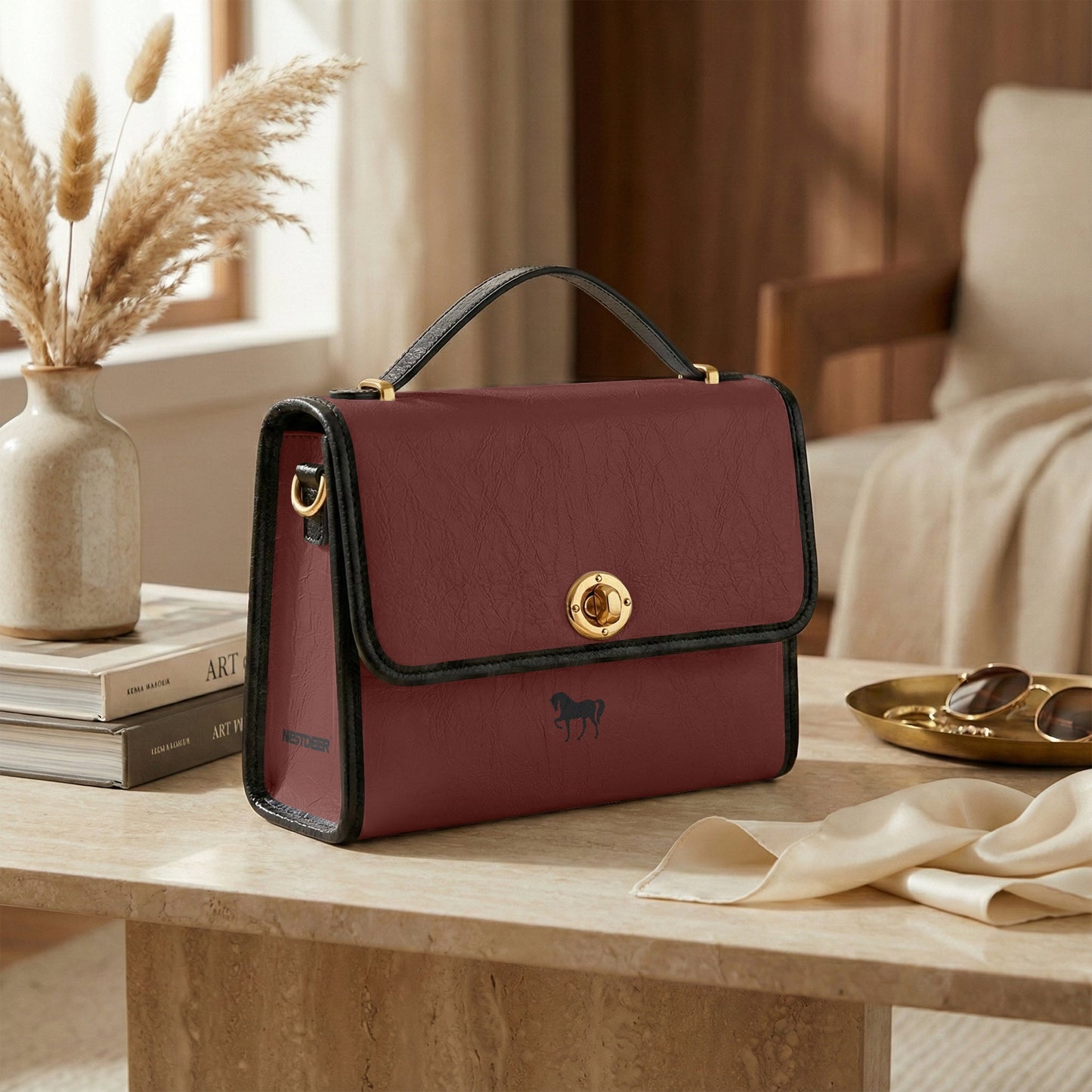 NESTDEER 1385. Elegant Minimalist Crossbody Bag