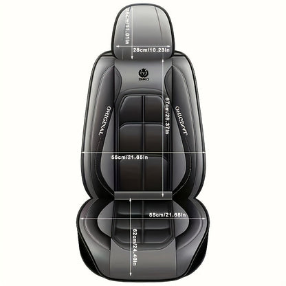 Faux Leather Universal Seat Covers Driver & Passenger Seats