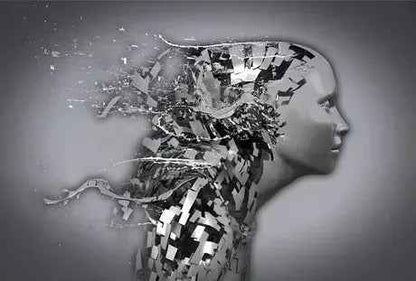 Metal  Sculpture Art Abstract Poster Canvas Painting Core