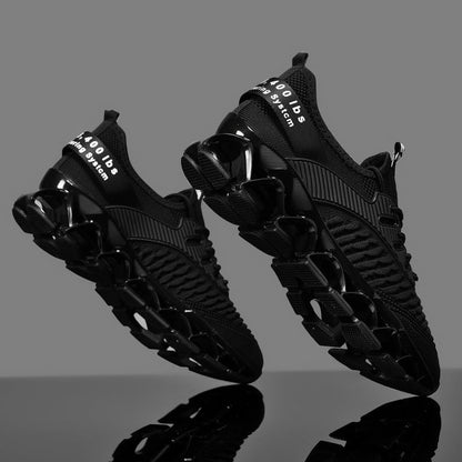 Athletic Footwear for Men - Cozy And Airy Sneakers, Practical, with a Soft Sole Ideal for Prolonged Standing, Featuring a Fish Scale Pattern for Gym Workouts, Walking, And Outdoor Pursuits